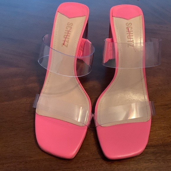 ‼️NWT SCHUTZ ARIELLA ACRYLIC HIGH HEEL! - Picture 9 of 13